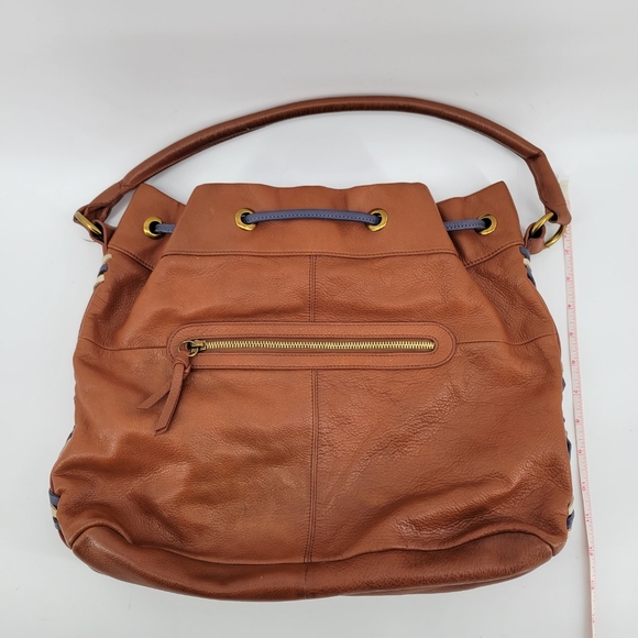 Isabella Fiore leather shoulder bag - Picture 2 of 5